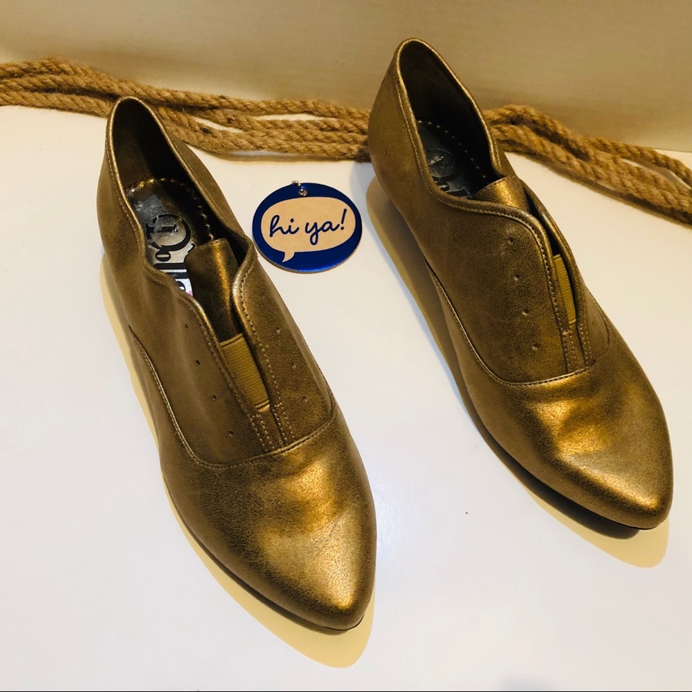 📦DOLLS-kitten heel slip on shoes.